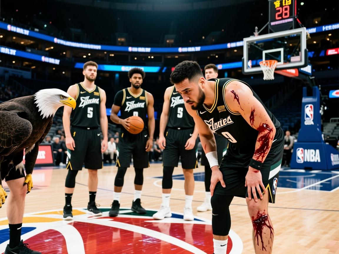 老鹰队处境堪忧,多名球员伤病频发影响全队 第3张